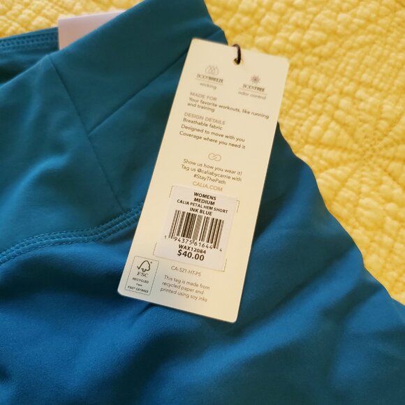 Calia Petal Hem Shorts, Size Medium, NWT - Picture 6 of 8